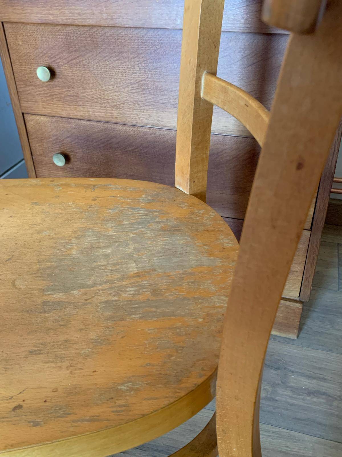 Set of 5 bistro chairs