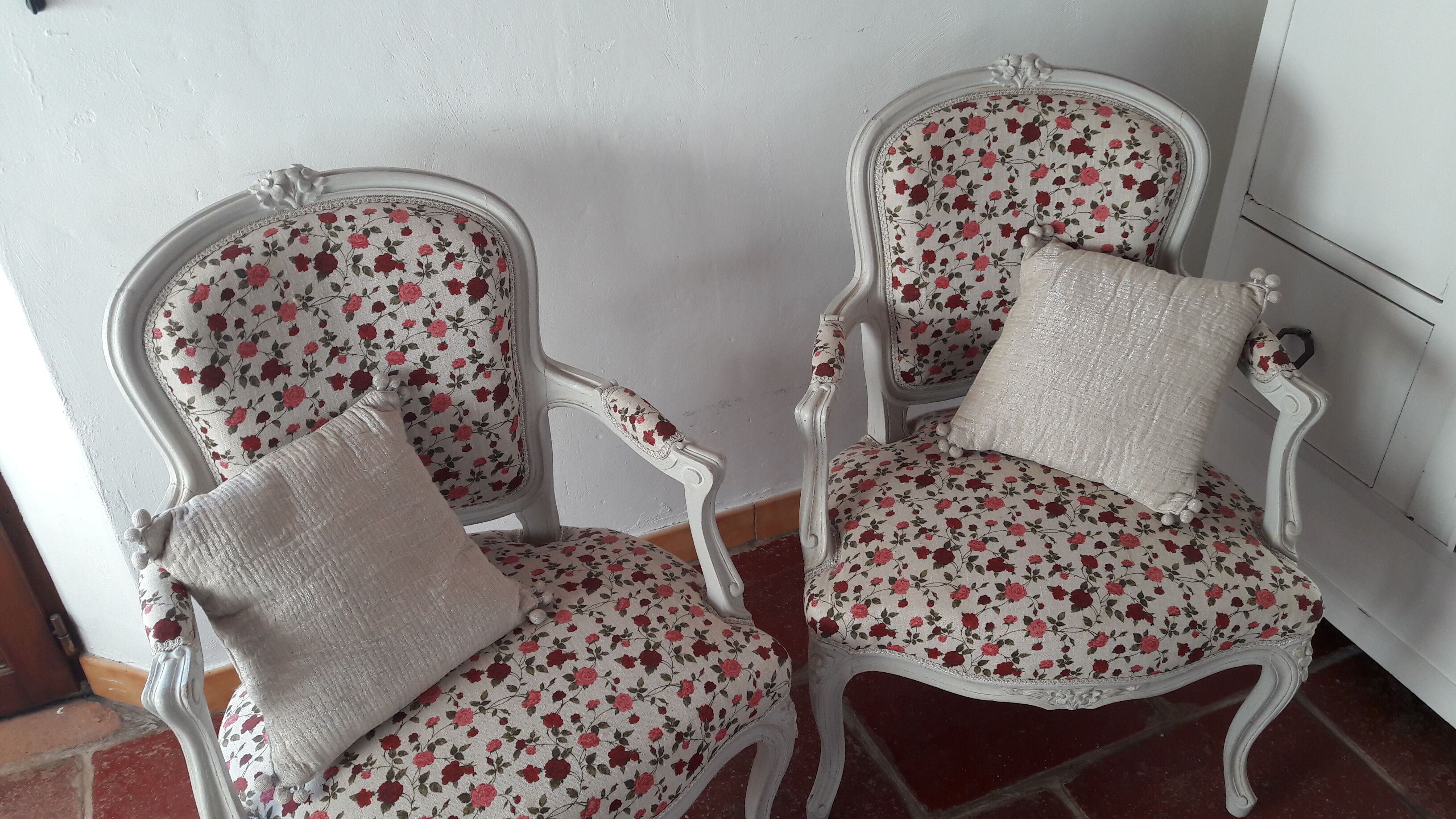 Pair of armchairs Louis XV