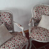 Pair of armchairs Louis XV