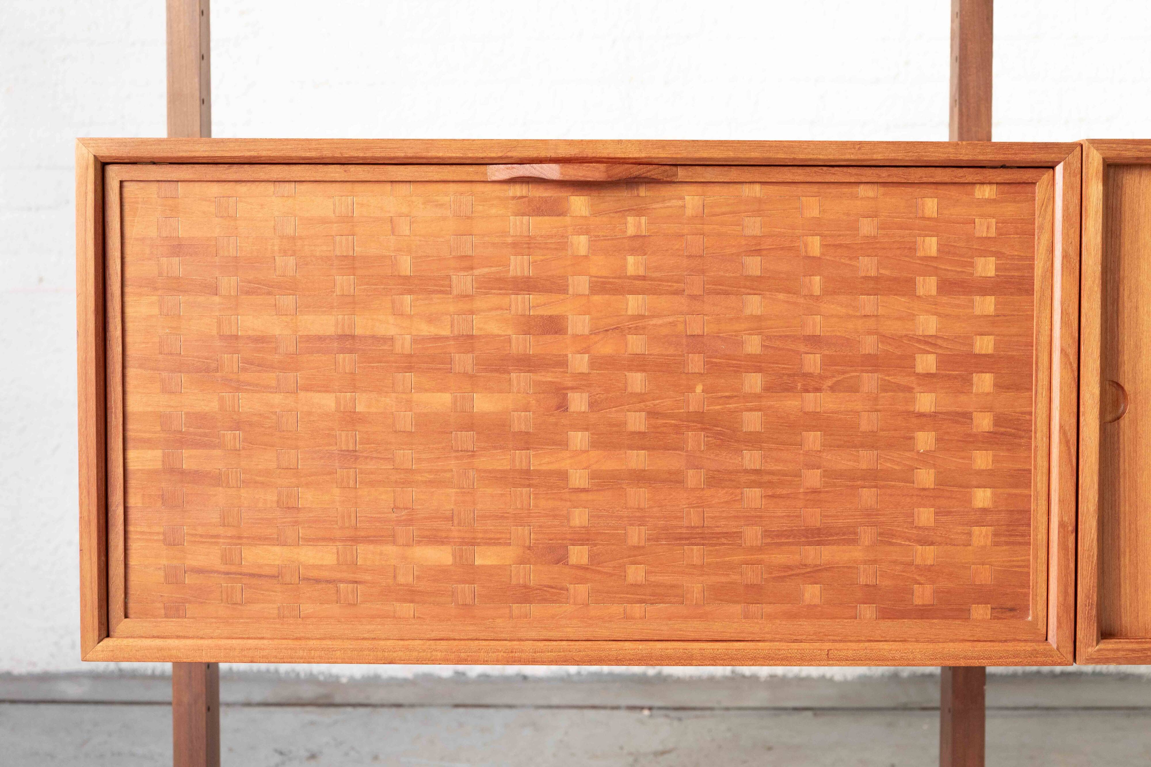 Freestanding wall unit by P. Cadovius, Denmark, 1960's