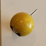 TeDeLight wall lamp, 1970 in yellow lacquered metal