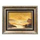 Sunset painting of the sea