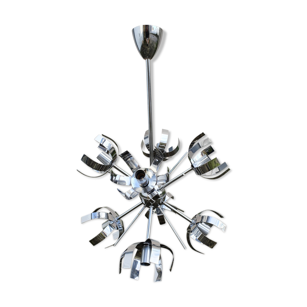 Suspension "flower of light" Jocelyne Trocmé, for Oxar, Sputnik spirit