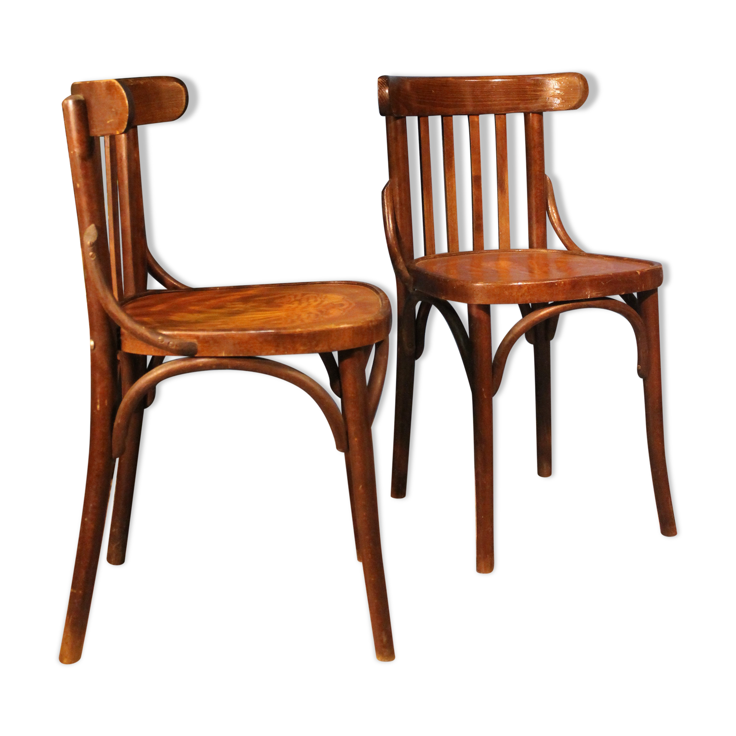 Fischel "Bistrot" chairs at the beginning of the 20th century