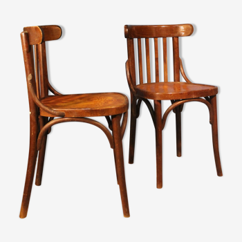 Fischel "Bistrot" chairs at the beginning of the 20th century