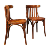 Chaises bistrot Fischel début XXème siècle