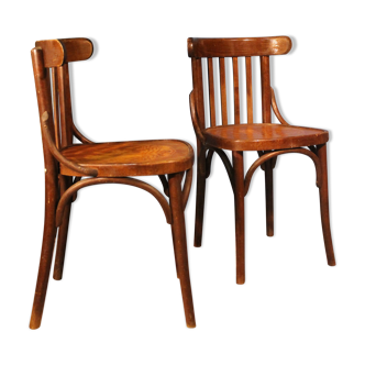 Fischel "Bistrot" chairs at the beginning of the 20th century