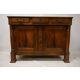 Empire walnut low sideboard