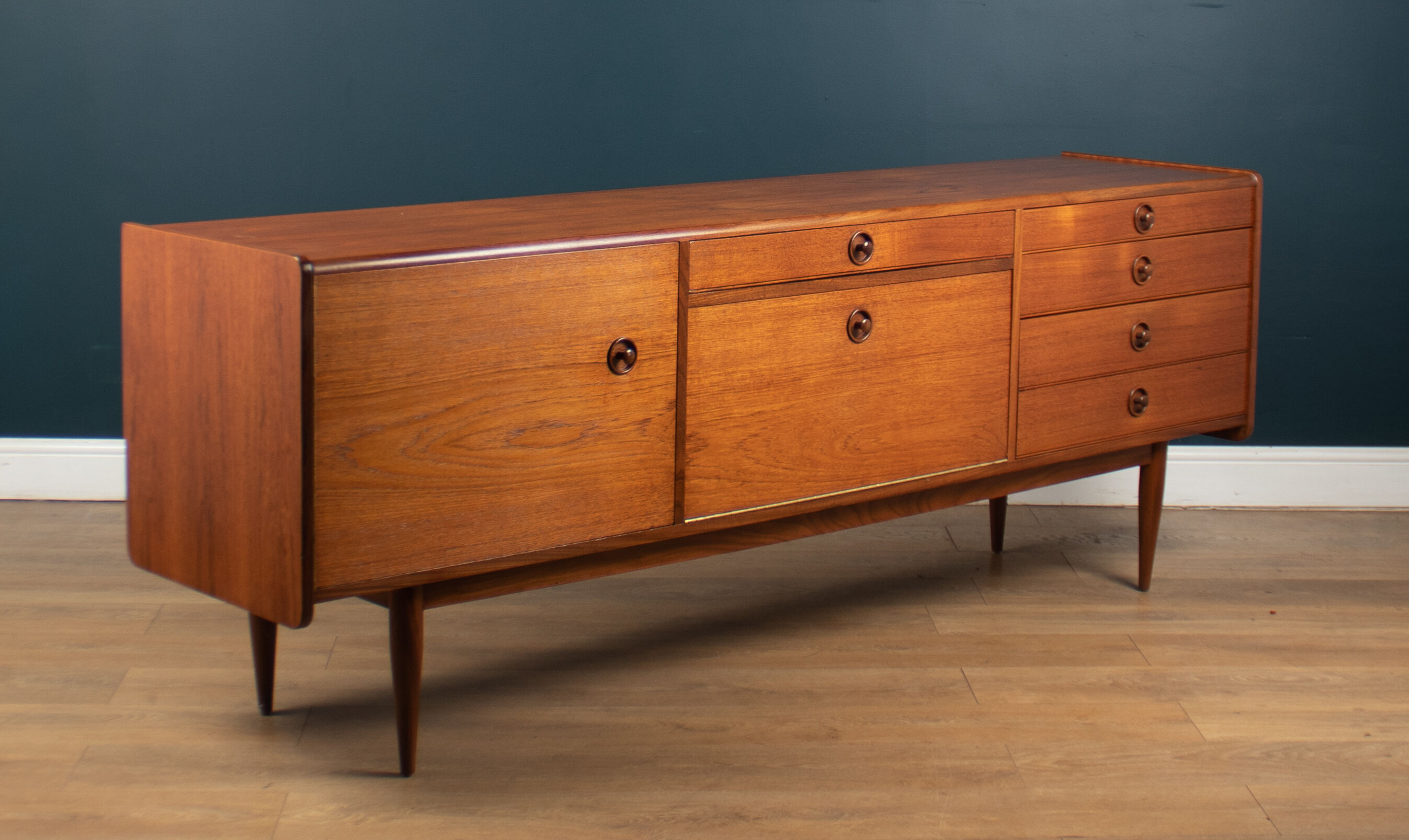 Teak 1960s Danish sideboard