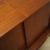 Teak highboard, Danish design, 1960s, production: Denmark