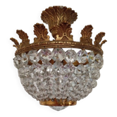 1960s crystal chandelier