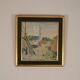 Original Oil on Canvas – “Village” (Attributed to H. Benneth) – Framed
