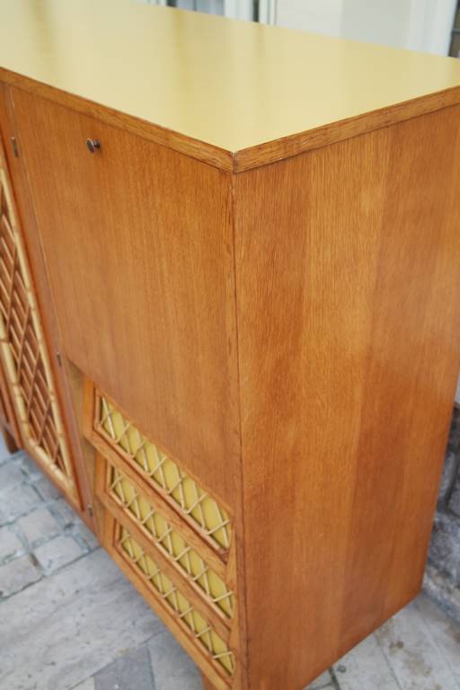 Rattan cabinet