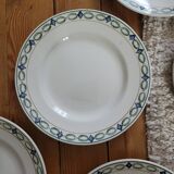 Lot #2 of 6 St Amand soup plates