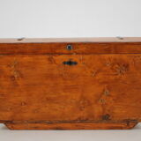 Antique wooden chest czechoslovakia