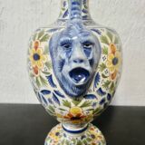 old ceramic ewer signed AR