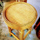Rattan bar stool