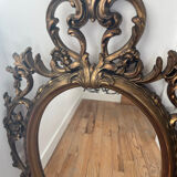 Baroque mirror signed roberta wood
