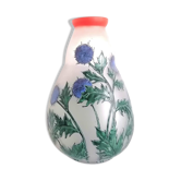 Thistle vase Verreries Leune