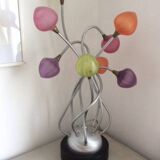 Lampe verre soufflé .