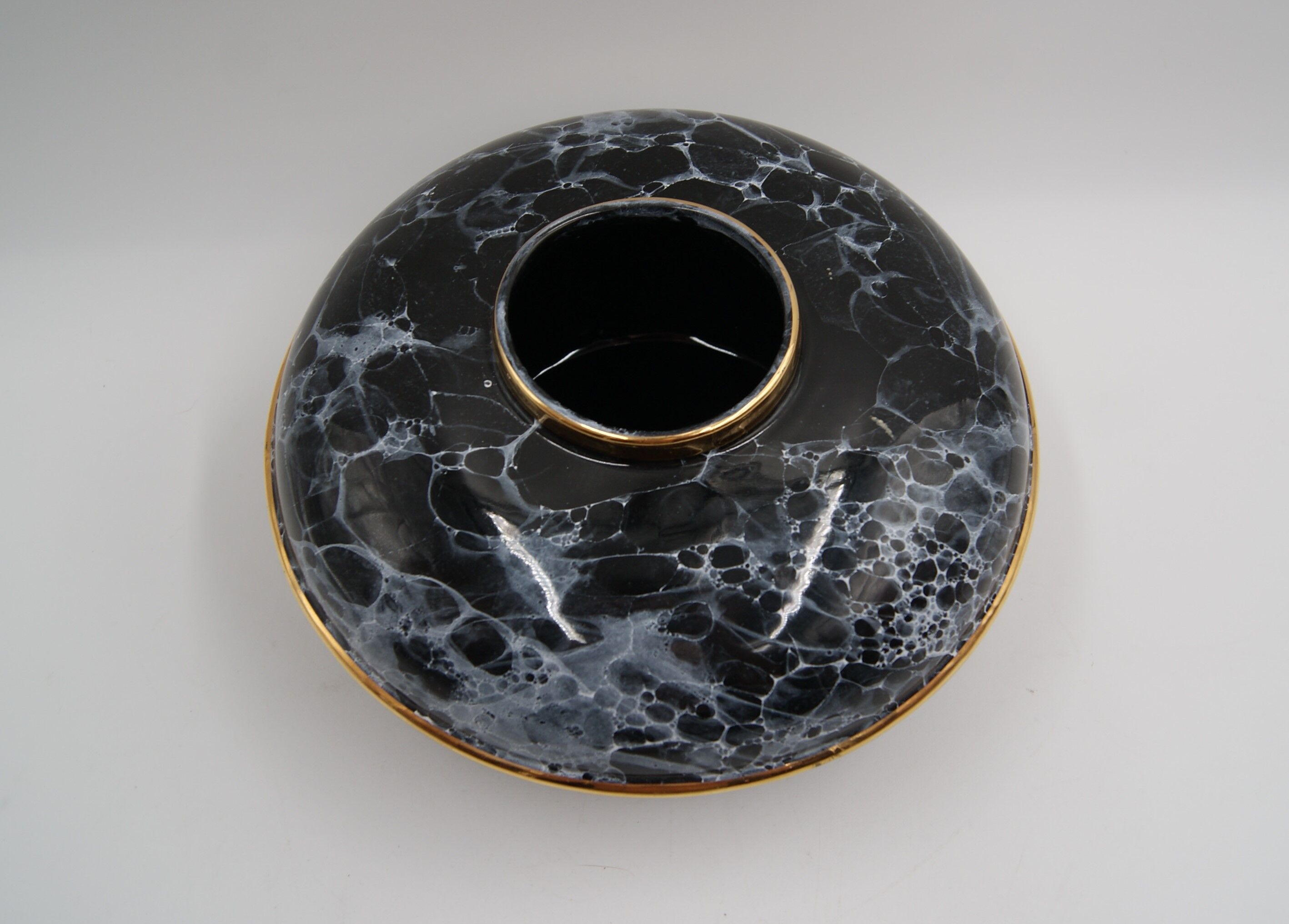 Vintage art deco ceramic top vase