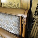 Directoire style upholstered bed