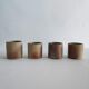 4 mugs in ochre sandstone from the 60 years