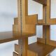 Bookcase on solid beech legs from the 80s