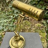 60s brass notary lamp