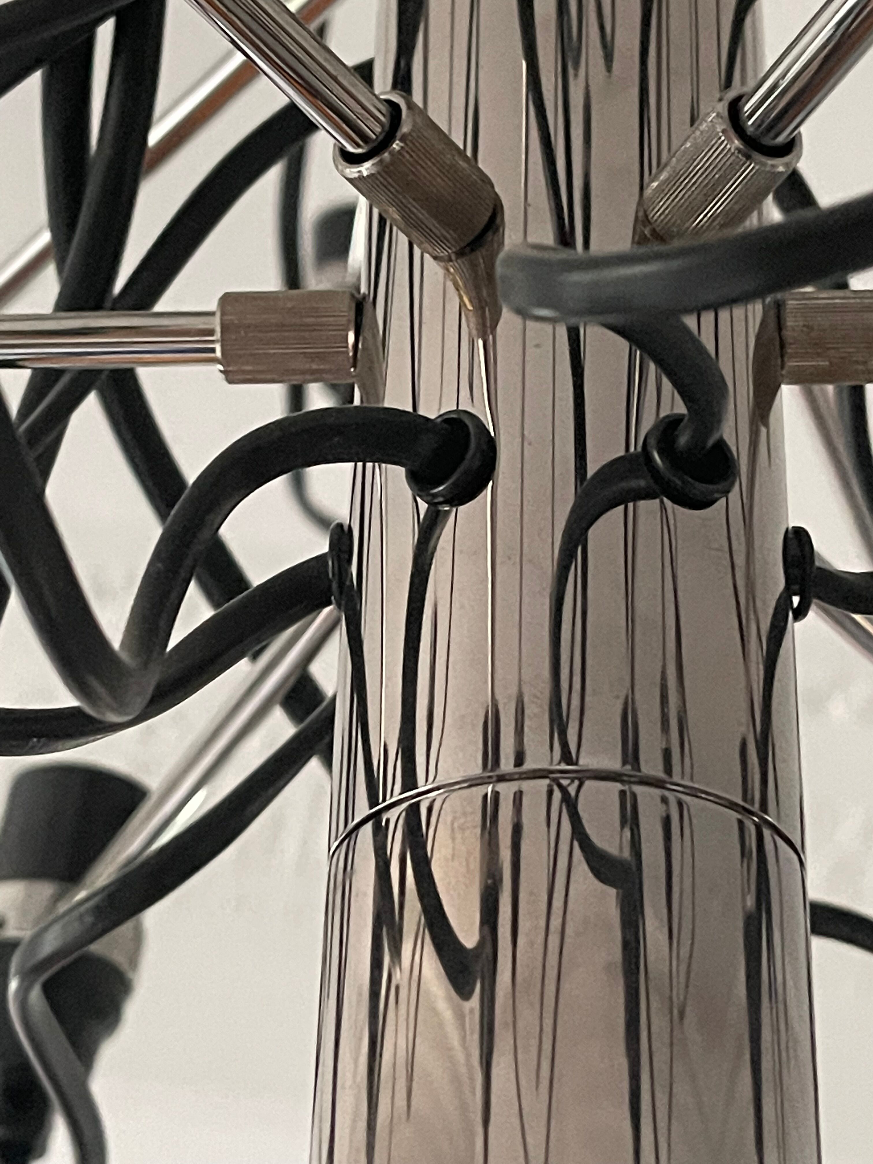 Chandelier 2097/30 by Gino Sarfatti by Arteluce