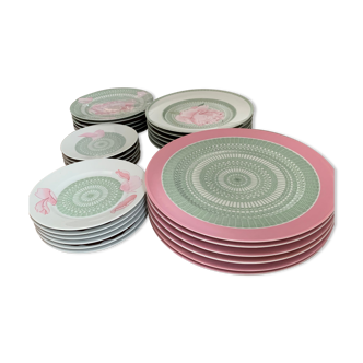 Hermès Service - 30 pieces (5 models/sizes - 6 plates)