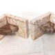 Antique marble bookends / pair