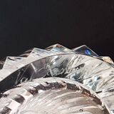 Val Saint Lambert crystal roll vase