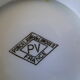 Sausage round porcelain Limoges sign p. parry old