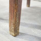 Vintage wooden farmhouse dining table