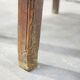 Vintage wooden farmhouse dining table
