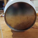 Vintage 1970s White Opaline Lamp