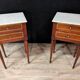 Pair of Louis XVI Style Mahogany Bedside Tables