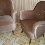 Organic design sofa sofa ARC Rein 50s-60s beige Bronze