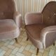 Organic design sofa sofa ARC Rein 50s-60s beige Bronze