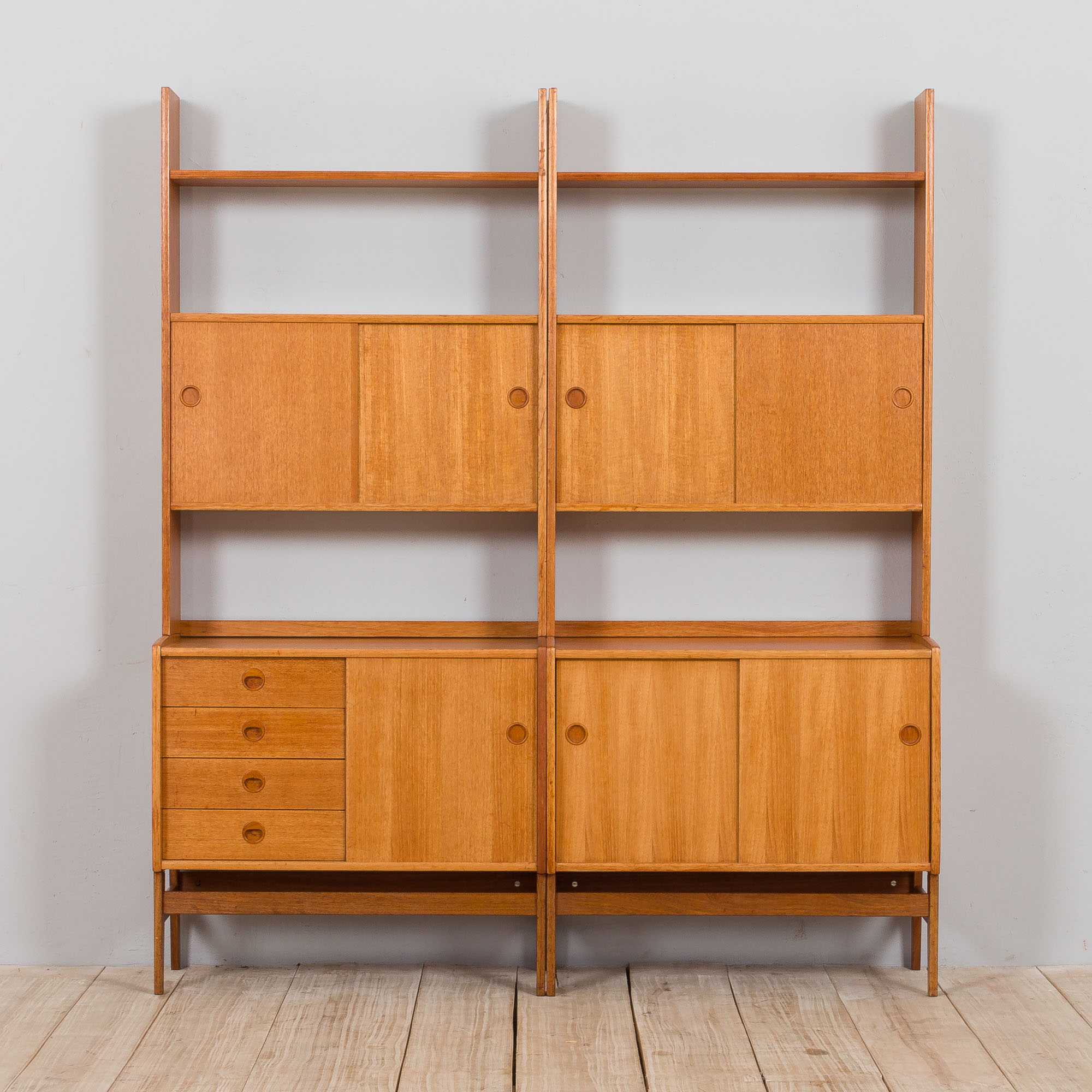 Scandinavian bookcase by John Texmon for Blindhe