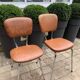 Skai chairs and vintage chrome