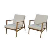2 fauteuils de Swarzędzka, années 1960