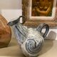 Vase poule en céramique La Borne