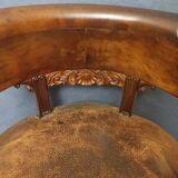 Fauteuil de bureau XIXe à restaurer