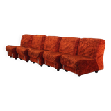 Modular sofa, Italian design, 1960s, production: Italy