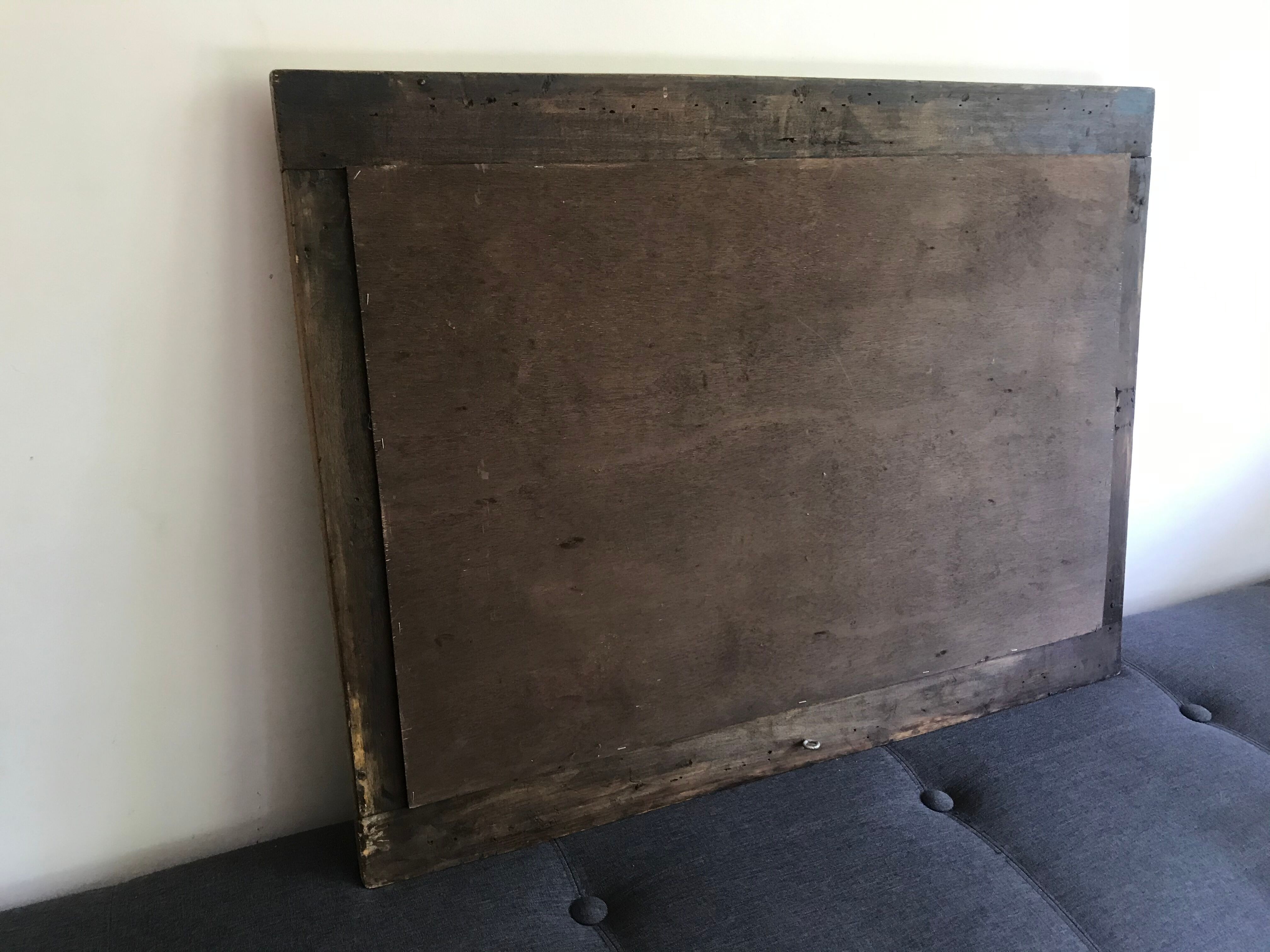 Golden mirror 84x63cm