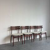 Vintage Danish dining chairs teak
