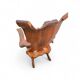 Chaise en chêne Oirschot / Chaise Heer / Chaise Gentleman / Chaise Griffe / Années 1960