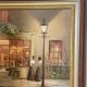 Oil Painting Panel Scene Parisian Street Paris Antique Romantic